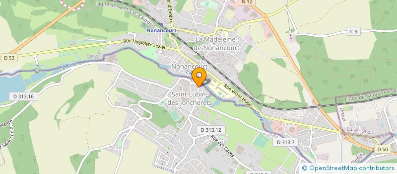 localisation de l'entreprise MONSIEUR VINCENT BECQUET à SAINT-LUBIN-DES-JONCHERETS