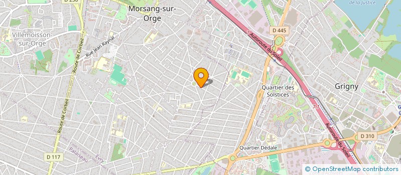 localisation de l'entreprise MONSIEUR VINCENT BEDOUIN à MORSANG-SUR-ORGE
