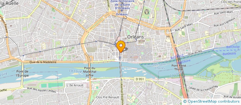 localisation de l'entreprise MONSIEUR VINCENT BEIGBEDER à ORLEANS