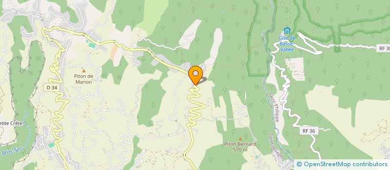 localisation de l'entreprise MONSIEUR VINCENT BELIZAIRE  SAINT-JOSEPH