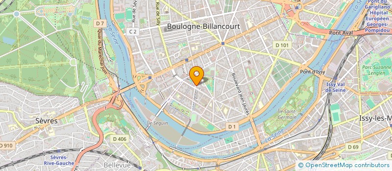 localisation de l'entreprise MONSIEUR VINCENT BELLE à BOULOGNE-BILLANCOURT