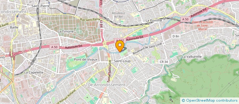 localisation de l'entreprise MONSIEUR VINCENT BELLIEUD à MARSEILLE