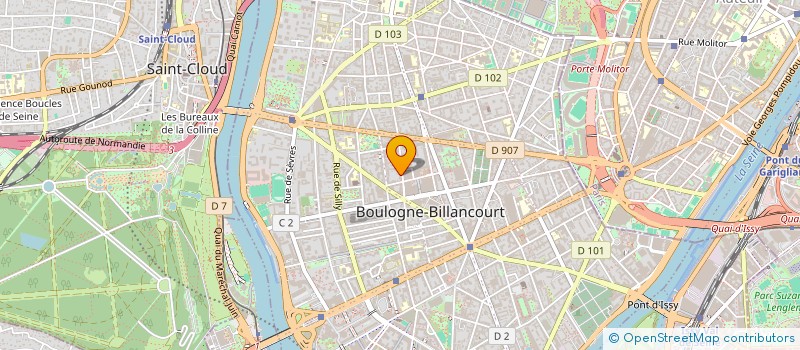 localisation de l'entreprise MONSIEUR VINCENT BELLISSEN à BOULOGNE-BILLANCOURT
