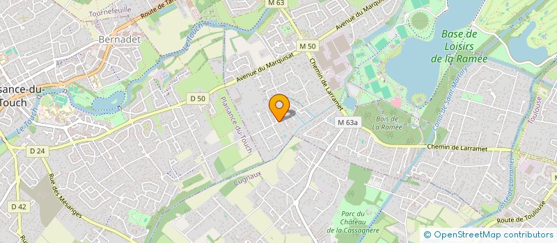 localisation de l'entreprise MONSIEUR VINCENT BELMONTE  TOURNEFEUILLE