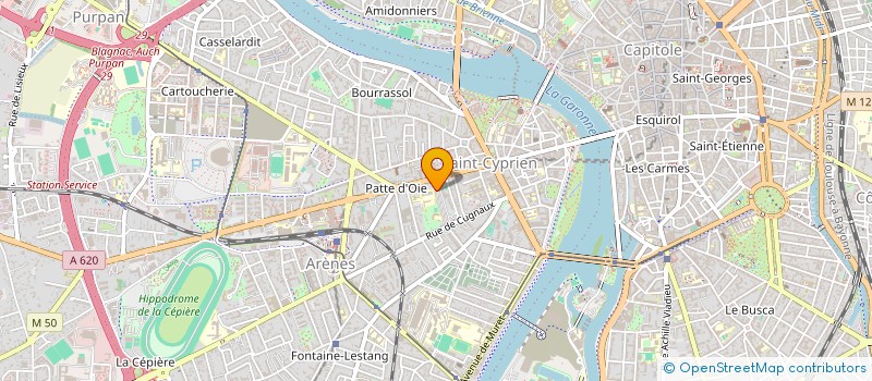 localisation de l'entreprise MONSIEUR VINCENT BELOU à TOULOUSE