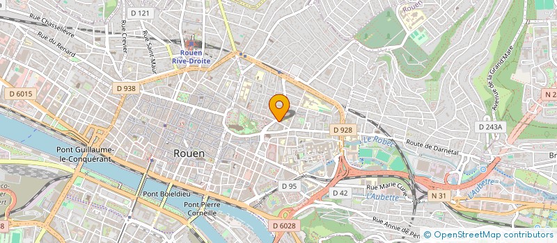 localisation de l'entreprise MONSIEUR VINCENT BENJAMIN  ROUEN