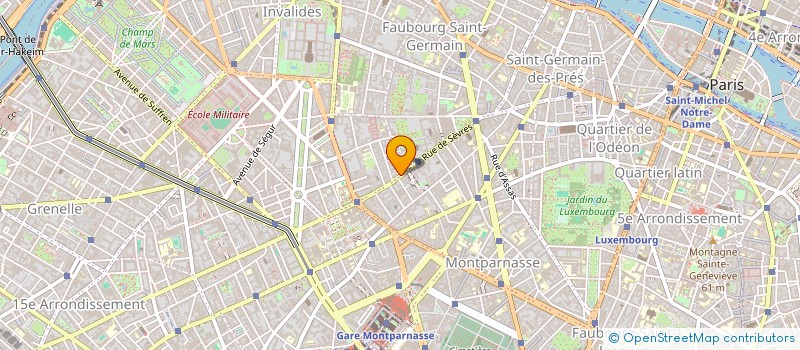 localisation de l'entreprise MONSIEUR VINCENT BENOIT DE COIGNAC  PARIS