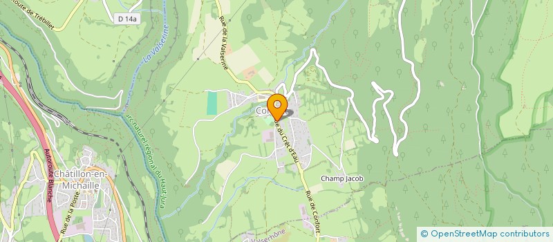 localisation de l'entreprise MONSIEUR VINCENT BENOIT-GODET  CONFORT