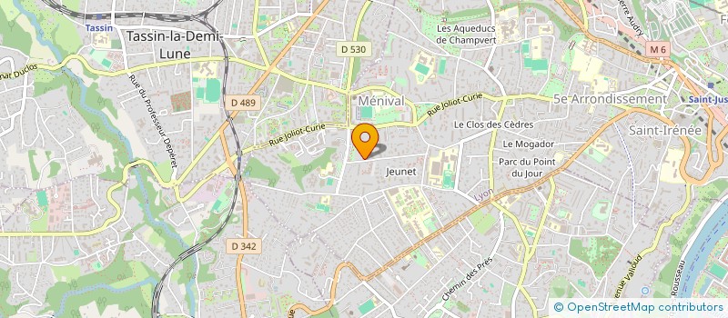localisation de l'entreprise MONSIEUR VINCENT BEQUIN à LYON