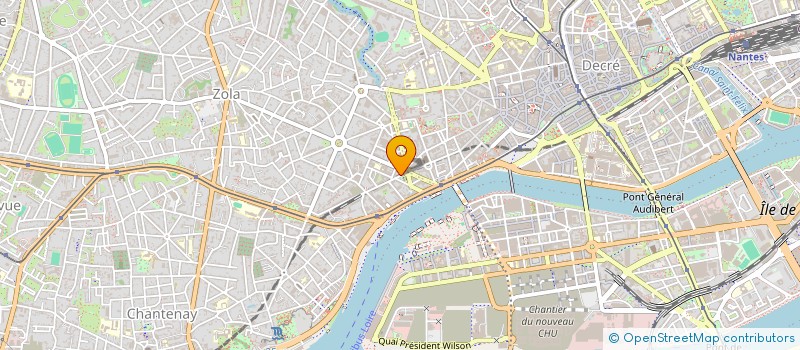 localisation de l'entreprise MONSIEUR VINCENT BERDILLON  NANTES