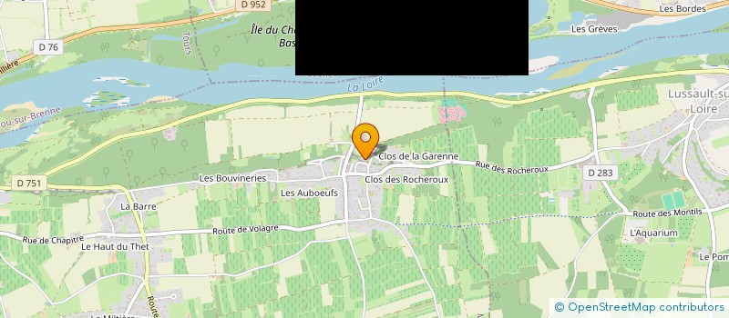 localisation de l'entreprise MONSIEUR VINCENT BERGERON  MONTLOUIS-SUR-LOIRE