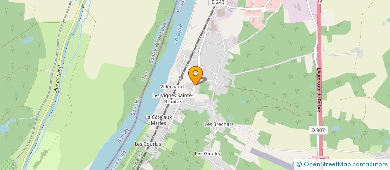 localisation de l'entreprise MONSIEUR VINCENT BERGIN à COSNE-COURS-SUR-LOIRE