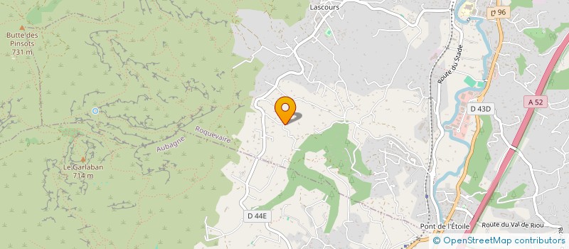 localisation de l'entreprise MONSIEUR VINCENT BERNAL  ROQUEVAIRE