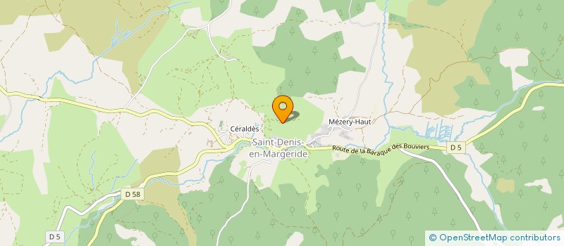 localisation de l'entreprise MONSIEUR VINCENT BERNARD à MONTS-DE-RANDON