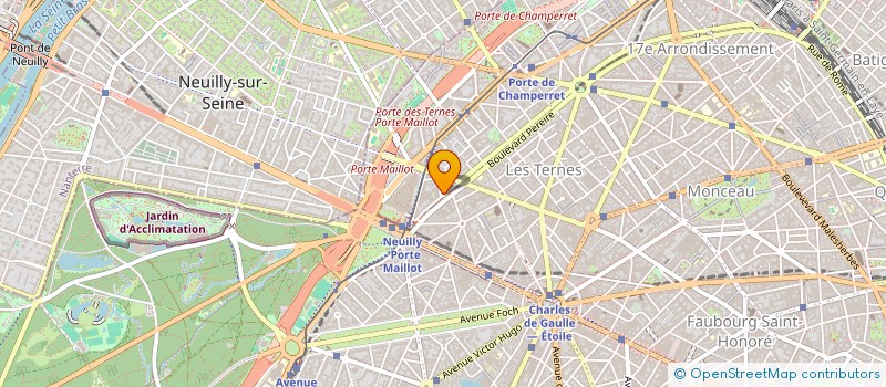 localisation de l'entreprise MONSIEUR VINCENT BERNARD  PARIS