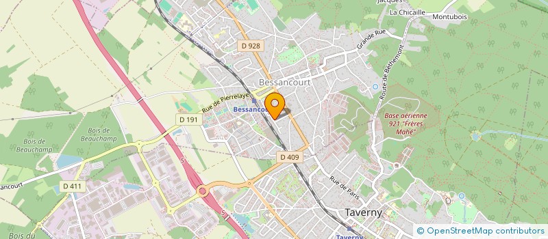 localisation de l'entreprise MONSIEUR VINCENT BERNARD  BESSANCOURT