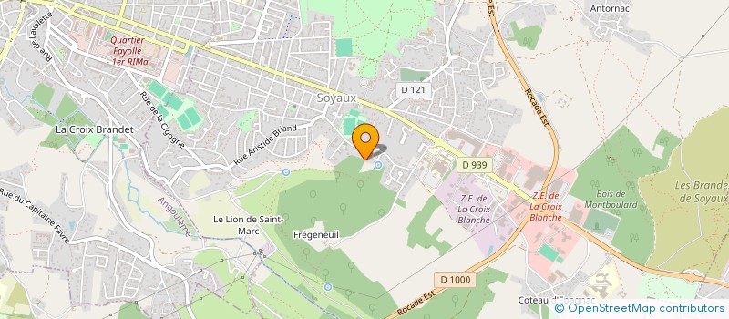 localisation de l'entreprise MONSIEUR VINCENT BERNARDEAU à SOYAUX