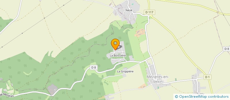 localisation de l'entreprise MONSIEUR VINCENT BERTEAUX  TILLY