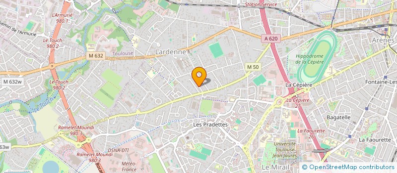 localisation de l'entreprise MONSIEUR VINCENT BERTHE DE POMMERY à TOULOUSE