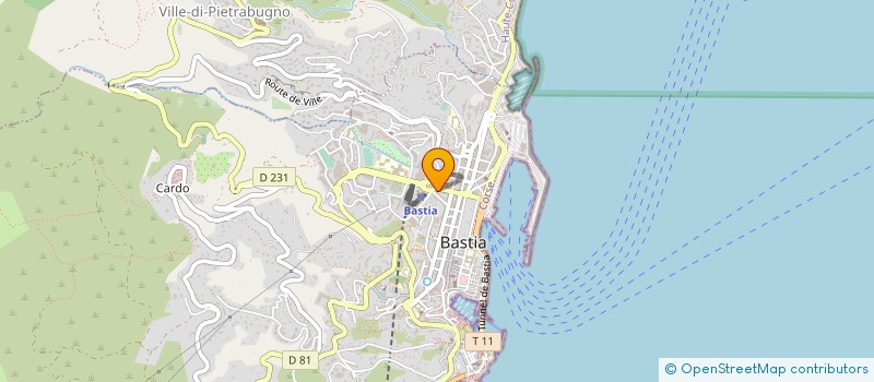 localisation de l'entreprise MONSIEUR VINCENT BERTOLUCCI à BASTIA