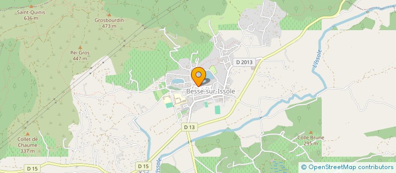 localisation de l'entreprise MONSIEUR VINCENT BERTOMEU  BESSE-SUR-ISSOLE