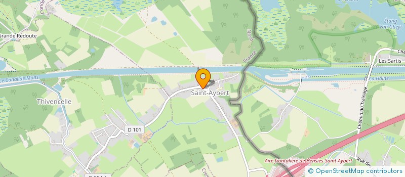 localisation de l'entreprise MONSIEUR VINCENT BERTOUT à SAINT-AYBERT
