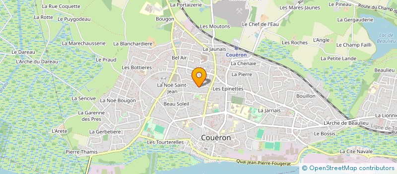 localisation de l'entreprise MONSIEUR VINCENT BESSEAU à COUERON