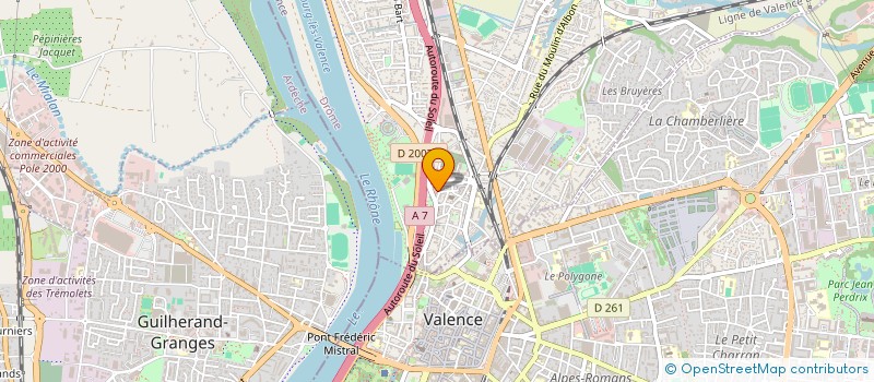 localisation de l'entreprise MONSIEUR VINCENT BESSET  CHARMES-SUR-L'HERBASSE