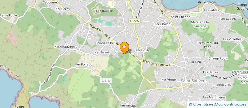 localisation de l'entreprise MONSIEUR VINCENT BESSONNET à L'ILE-D'YEU