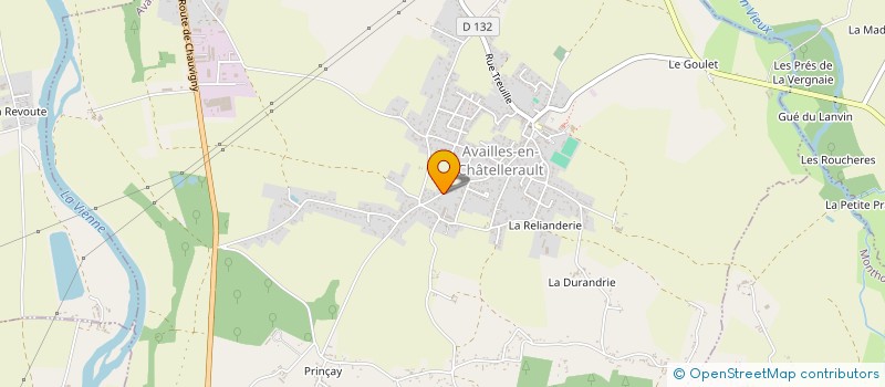 localisation de l'entreprise MONSIEUR VINCENT BESSONNET  AVAILLES-EN-CHATELLERAULT