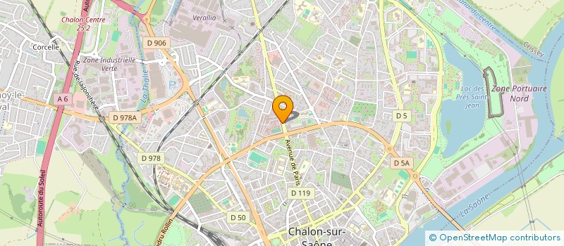 localisation de l'entreprise MONSIEUR VINCENT BETTO  CHALON-SUR-SAONE