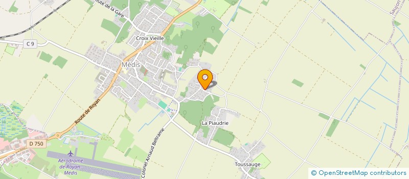 localisation de l'entreprise MONSIEUR VINCENT BEZIAU  MEDIS