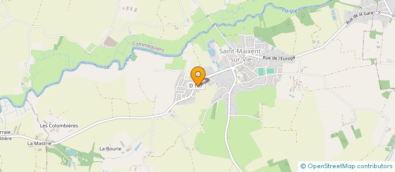 localisation de l'entreprise MONSIEUR VINCENT BIAN-ROSA  SAINT-MAIXENT-SUR-VIE