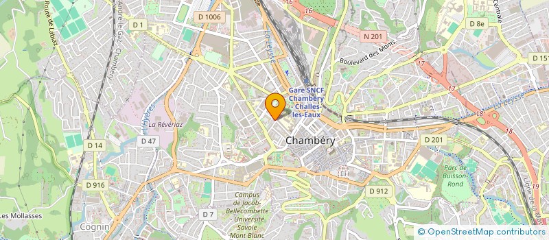 localisation de l'entreprise MONSIEUR VINCENT BIAYS à CHAMBERY