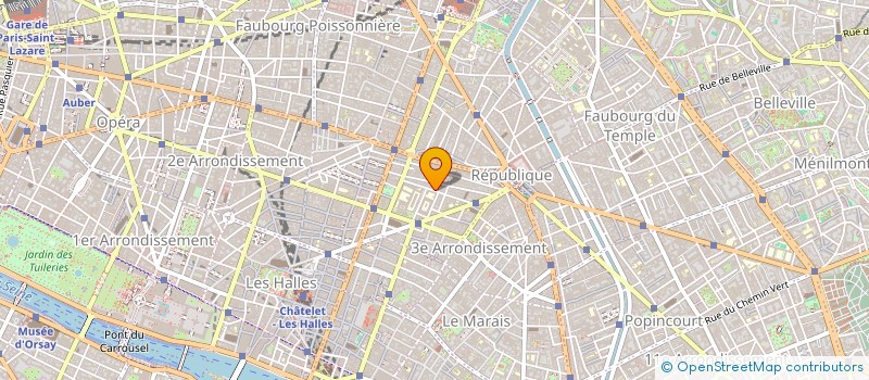 localisation de l'entreprise MONSIEUR VINCENT BIDAL  PARIS