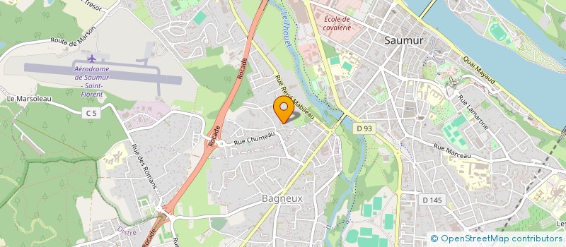 localisation de l'entreprise MONSIEUR VINCENT BIDET  SAUMUR