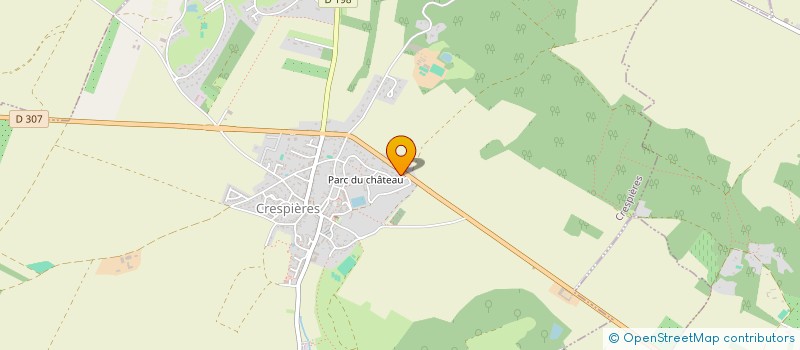 localisation de l'entreprise MONSIEUR VINCENT BIESSY  CRESPIERES