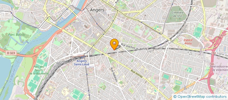 localisation de l'entreprise MONSIEUR VINCENT BIGOT à ANGERS