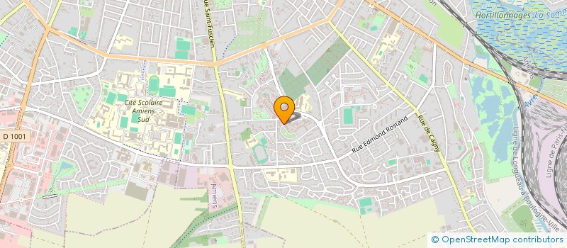 localisation de l'entreprise MONSIEUR VINCENT BILL KONYO  AMIENS