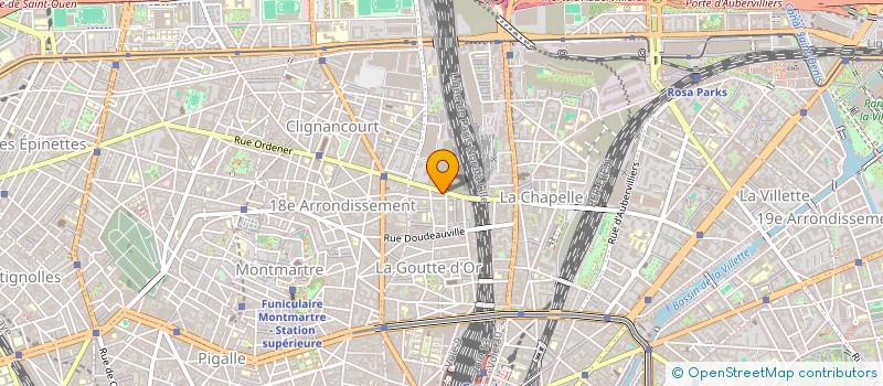 localisation de l'entreprise MONSIEUR VINCENT BINANT  PARIS