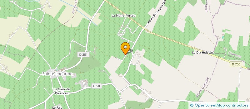 localisation de l'entreprise MONSIEUR VINCENT BIROLLEAU  SAINTE-LHEURINE