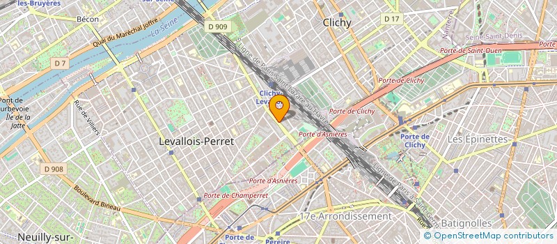 localisation de l'entreprise MONSIEUR VINCENT BISSERIER à LEVALLOIS-PERRET