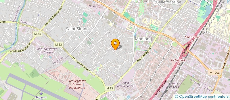 localisation de l'entreprise MONSIEUR VINCENT BISSONNET à TOULOUSE
