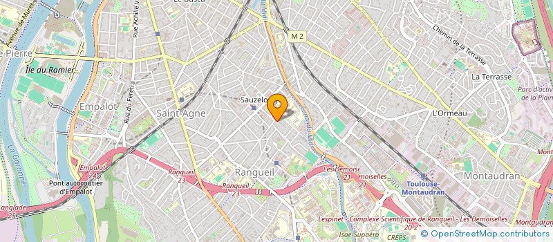 localisation de l'entreprise MONSIEUR VINCENT BIZIEN  TOULOUSE