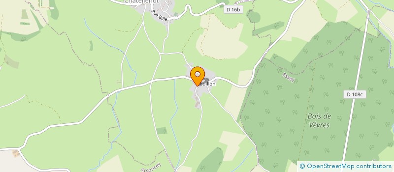 localisation de l'entreprise MONSIEUR VINCENT BIZOUARD à CHATELLENOT