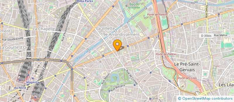 localisation de l'entreprise MONSIEUR VINCENT BLANCHARD  PARIS