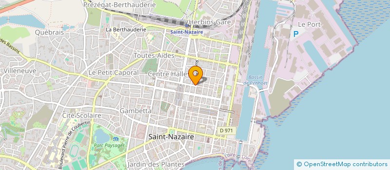 localisation de l'entreprise MONSIEUR VINCENT BLAQUIERE  SAINT-NAZAIRE