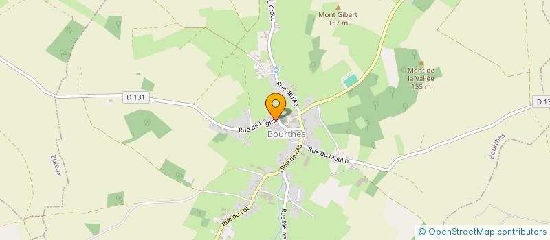 localisation de l'entreprise MONSIEUR VINCENT BLEC  BOURTHES