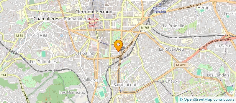 localisation de l'entreprise MONSIEUR VINCENT BLESBOIS à CLERMONT-FERRAND