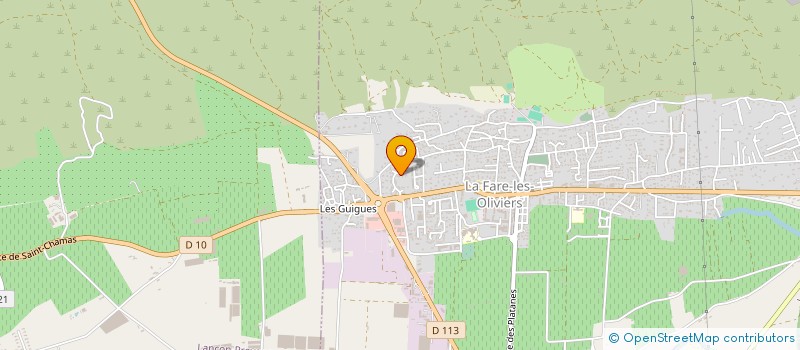 localisation de l'entreprise MONSIEUR VINCENT BLONDAUX  LA FARE-LES-OLIVIERS